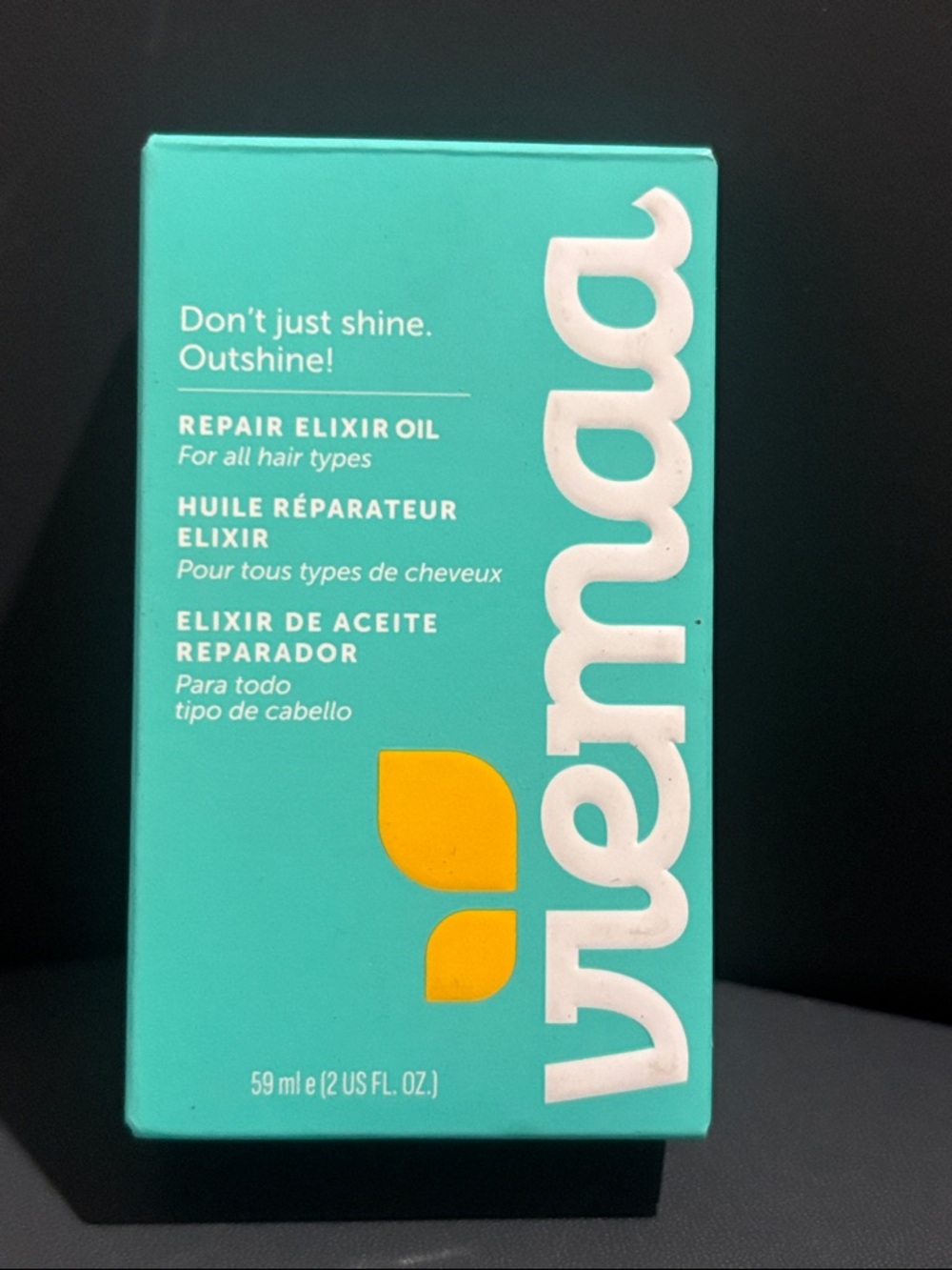 Vermont (?) Repair Elixir Oil - Teal & Yellow